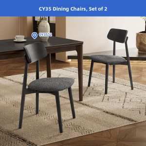 Sleek Modern Small Space Dining Chair