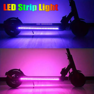 Waterproof Scooter LED Strip Skateboard Bike Flexible Diode Tape Electric Scooter Safety Night Riding Light Lamp Christmas Gift