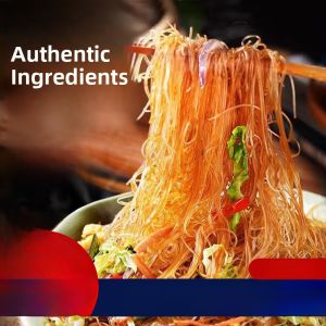 New Bamboo Shoot Rice Noodles 500g Dried Fine Rice Noodles from Fujian for Stir-Fry And Soup Guangdong Style Convenient Rice Noodles