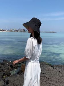 Bucket Hat Fisherman Hat Double Sided Topi Cap Outdoor Summer Hat Women Hat Topi Nelayan Sun Hat 2 in 1 Colour Warna