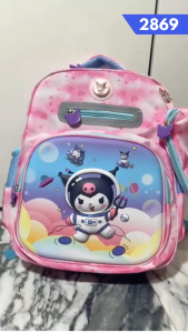 Tas Ransel Anak Sekolah TK / Paud Perempuan Untuk Anak Cewek TK / Paud lampu bahan motif 2869