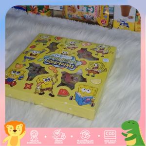 STICKER NONO SPONGEBOB SQUAREPANTS ECER WATERPROOF 1 LEMBAR STIKER