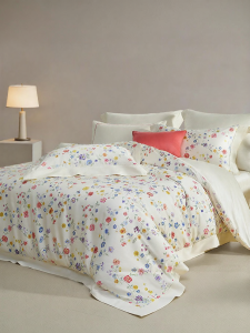 Mercury | Fine Cotton Sateen 140s Two Ply Bedding Set