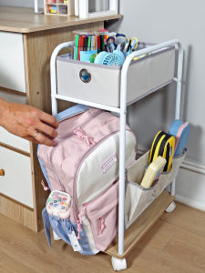 LUNBANG | Multipurpose Storage Organizer with Double-layer Book Arrangement