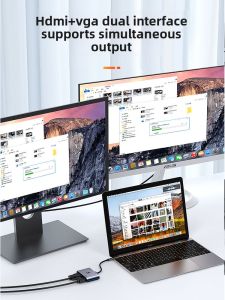 Biaze | Đầu Chuyển Type C Sang HDMI/VGA Để Kết Nối Thiết Bị