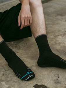 Mens Professional Tennis Socks High Tube Badminton Elite Socks Breathable Towel Bottom mid Tube Short Tube Sports Socks