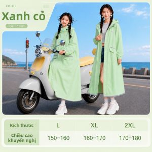 RAINCATO | Bộ Bảo Vệ Chống Mưa Cho Người Đi Xe Đạp Chống Thấm Nước