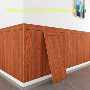 O Margo | Waterproof Moisture-Resistant Self-Adhesive Wall Panel Wooden Marble Pattern