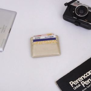 CARD HOLDER DOMPET KARTU HOLOGRAM 6 SLOT + 1 SLOT UANG FANCY FREE CUSTOM PRINT/ TUVA