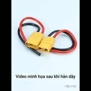 Jack / Giắc cắm XT90H Amass cho pin lipo và ESC của tàu xe máy bay điều khiển từ xa