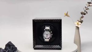 ZOEJOE Single Slot Automatic Watch Winder Pu Leather USB Cable Watch Winders With Soft Pillow Birthday Gifts For Friends