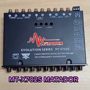 kimphat MATADOR ปรี7แบน แยกซับ วอลลุ่มกันฝุ่น อย่างดี ท้ายทิฟฟานี งานดี เสียงผ่านแน่นอน MT-X702S