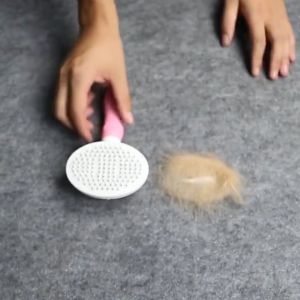 SISIR ANJING KUCING OTOMATIS HEWAN SHEEDING BRUSH AUTOMATIC PET COMB