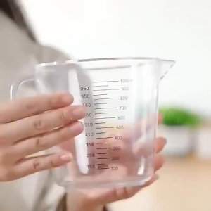 300/600ML Measuring Cup/Water Milk Egg Scale Measuring Cup with Handle/Kitchen Baking Measure Mug