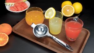 Large Heavy Duty Stainless Steel Citrus Juicer Fruit SqueezerHand Press Citrus Juicer