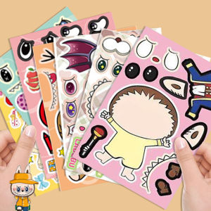 Adorable Girls DIY Handcraft Toy Decorative Small Pattern Reward Sticker Fabric Pulling Stick Childrens Creative Learning Star