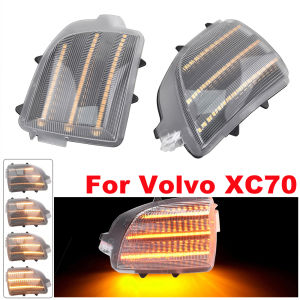 Rearview Dynamic Turn Signal Light For Volvo XC70 III 2008-2016 XC90 Facelift 2007-2014 Front Door Wing Rear View Side Mirror La