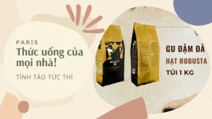 Cà phê bột Mario Đam mê 100% Robusta - Đắng đậm mạnh đặc trưng (Pha máy/pha phin) [500g]