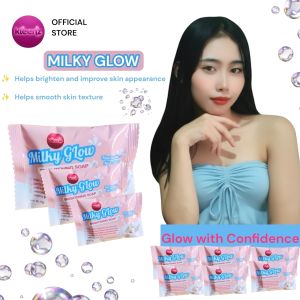 KLEENZ PREMIUM MILKY GLOW SOAP 70G|WHITENING AND BRIGHTENS DULL SKIN|FOR FACE AND BODY SOAP
