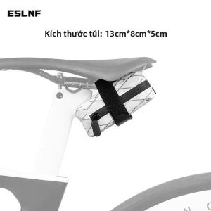 Eslnf(ESLNF) | Túi Yên Xe Đạp Phản Quang Chống Nước ESLNF Tháo Lắp Nhanh Phụ Kiện Đạp Xe Chất Liệu Polyester