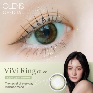 OLENS ViVi Ring 1Day Olive 20P + Case