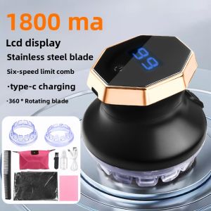 MONLEYTA | Baby Child Hair Clipper Self Service Bald Head Tool Flat Top Home Use Electric Fly Saucer Lazy Persons Hair Trimmer