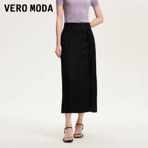 Vero Moda | Chân Váy Cổ Đổ Sợi Acetic Bóng