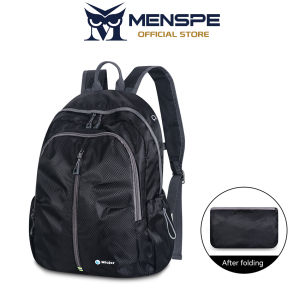 MENSPE Outdoor Hiking Bag Foldable Waterproof Travel Backpack Men Backpack Large Capacity Lightweight Sports Fitness Backpack Casual Shoulder Bag School Bag for Men Women Camping Bag