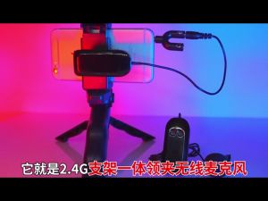 SUPERADD 3.5MM 6.5MM microphone with phone holder set Lapel Lavalier Portable Audio Video Recording mic for Live Broadcast Gaming Laptop Computer