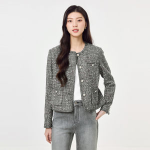 Koradior | Beaded Tweed Jacket