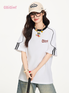 Gbiaior | Design Fashionable Loose Patchwork T-Shirt