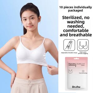 CHUYISHENG | Disposable No-Wash Daily Bras For Girls Youth Independent Packaging