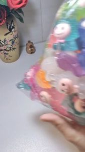 [Set 5 Túi] Túi Mù Labubu Dạ Quang Phát Sáng Size To 4.5cm Giá Rẻ Nhân Phẩm Quà Tặng Học Sinh Charm