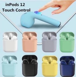 ♥100% ผลิตภัณฑ์ดั้งเดิม + Gratis Ongkir♥หูฟังอินพอด I12 Twsชุดหูฟังกีฬาควบคุมระบบสัมผัสไร้สาย BT5.0หูฟังหูฟังสเตอริโอไร้สายโทรศัพท์มือถืออเนกประสงค์