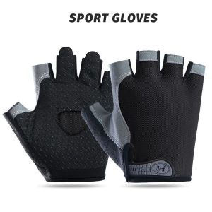 Outdoor half-finger fitness gloves for men and women breathable thin anti-slip and wear-resistant driving sports cycling glov