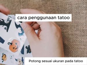 TATTO TEMPORERARY BESAR UKURAN 21x11 KODE XAB-121 SAMPAI XAB-130 TIDAK PERMANEN
