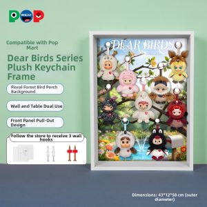POP BRICKS | Bird Plush Hanging Ornament Display Box