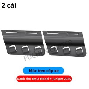 Móc Treo Cốp Sau Tesla Model Y Juniper 2025 Chất Liệu ABS Dùng Để Đựng Đồ Tạp Hóa Phụ Kiện Nội Thất Ô Tô Dùng Cho Ô Và Túi Rác