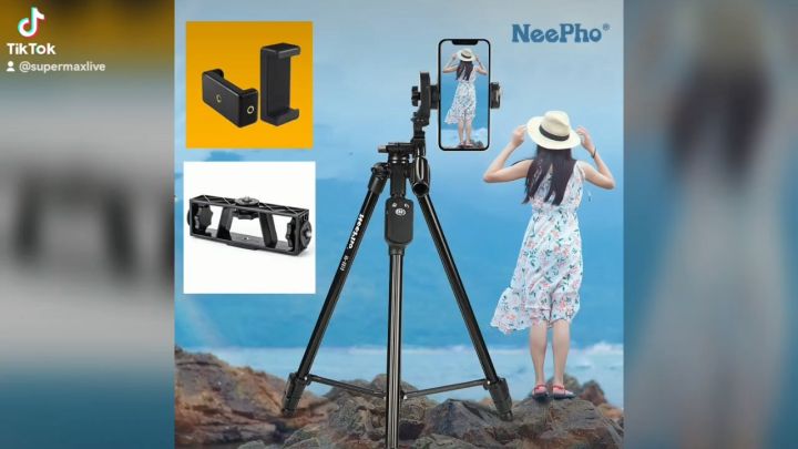 SUPERMAX NeePho NP-8810 Smartphone/DSLR Camera Aluminum Alloy