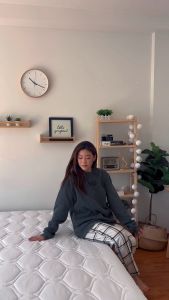 Bedisupreme ที่นอนยาง PE (คุณภาพดีที่สุดในท้องตลาด) หุ้มผ้านอกสีขาว หนา 6-8 นิ้ว (นอนได้สองด้าน) ขนาด 3ฟุต / 3.5ฟุต / 5ฟุต / 6ฟุต รุ่น Vanest