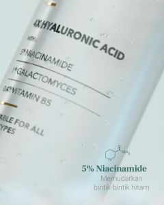 LUME Hydro Boost Essence Toner Mencerahkan Wajah 4X Hyaluronic Acid 5% Niacinamide