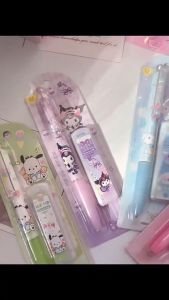 Sanrio Kuromi Pochacco 0.5มม. ดินสอกดชุดเครื่องเขียนร่างนักเรียนเขียนเครื่องเขียนนักเรียนดินสอ