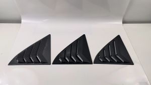 Proton Iriz Rear Side Window Protector Cover(2pcs/set) (Mustang Style)