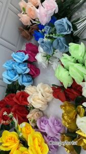 Bunga Rose OF Artificial / Bunga Artificial / Bunga Plastik / Bunga Dekorasi / Dekorasi Pernikahan / Pernikahan