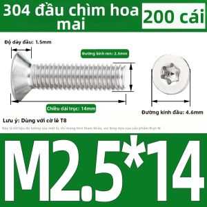 Yi Se Dian Zi | Vít Chống Trộm Inox 304