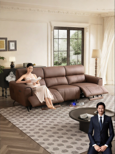 Electric Retro Zero Gravity Leather Sofa