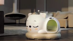 Woohuloo ห้องน้ำแมวอัตโนมัติ สุดคิ้วท์ แถมฟรี! ถุงขยะ + แผ่นกรองทราย + รับประกัน Onsite Service 1 ปี