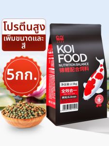 SUNSUN | อาหารปลาสีสดใสไม่ทำให้น้ำขุ่นสำหรับปลาเคหะและปลาสวยงาม