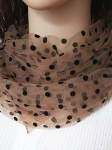 Spring & Summer Dot Mesh Scarf: A Fashionable & Functional Accessory
