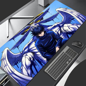 Bandai | Tấm Lót Chuột Chơi Game Anime Jujutsu Kaisen Cỡ Lớn Chống Trơn Trượt Thảm Bàn Phím Thể Thao Điện Tử Chất Lượng Cao Thảm Bàn Làm Việc Chuyên Nghiệp Cho Game Thủ Chất Liệu Cao Su